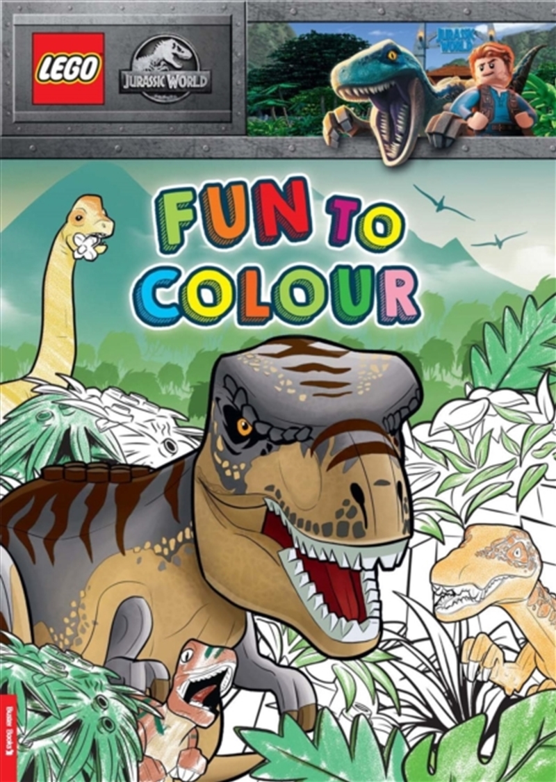 Lego Jurassic World Fun To Colour/Product Detail/Kids Colouring