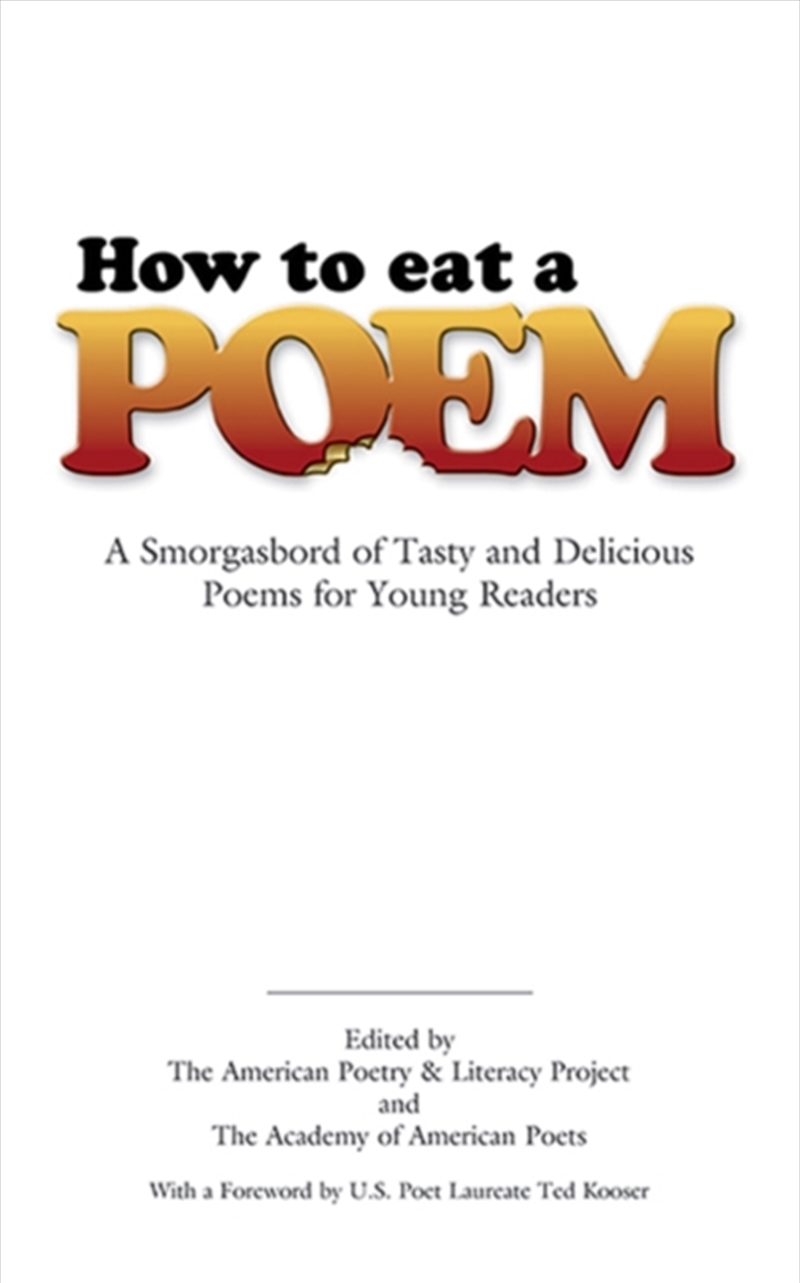 How To Eat A Poem/Product Detail/Poetry