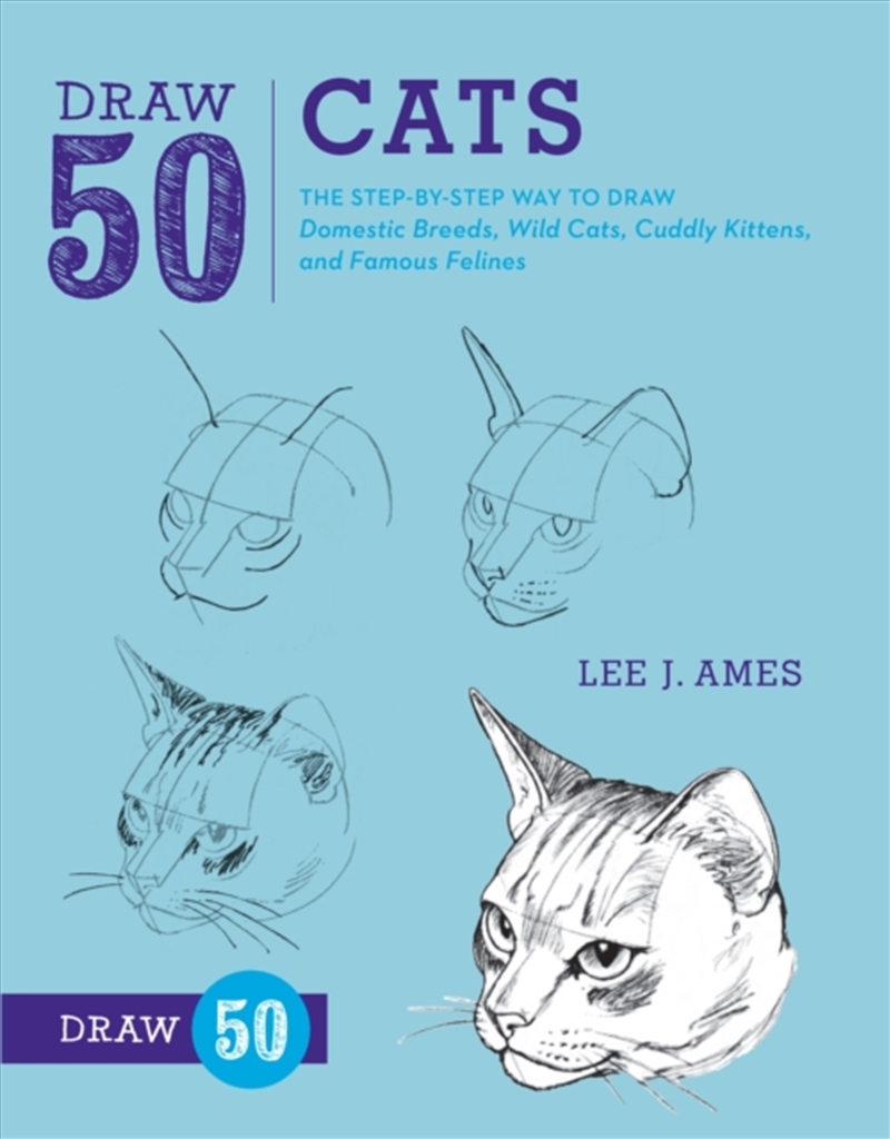 Draw 50 Cats/Product Detail/Kids Activity Books