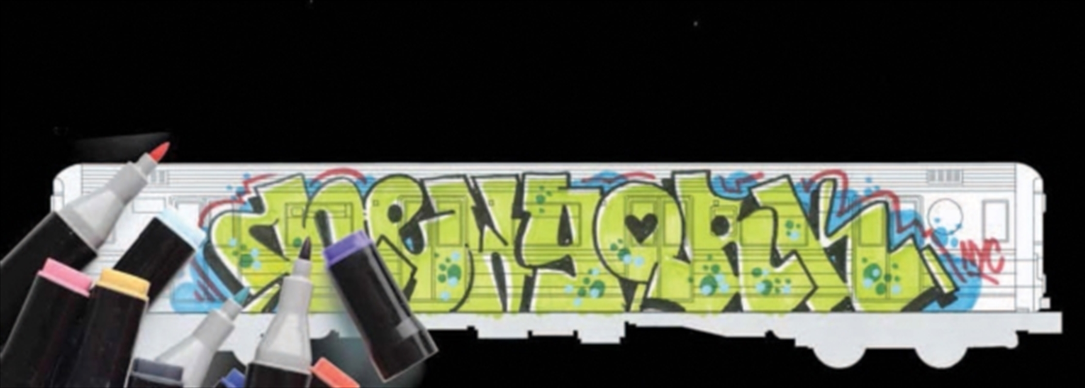 Subway Scrawl/Product Detail/Crafts & Handiwork