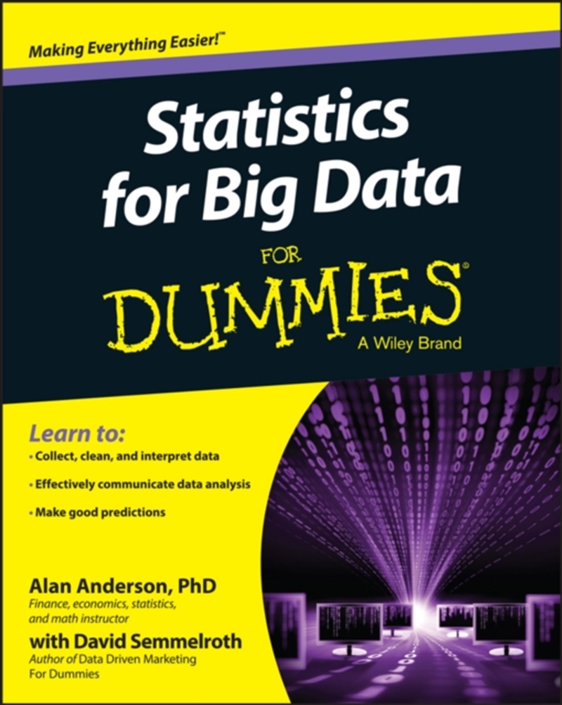 Statistics For Big Data For Dummies/Product Detail/Reading
