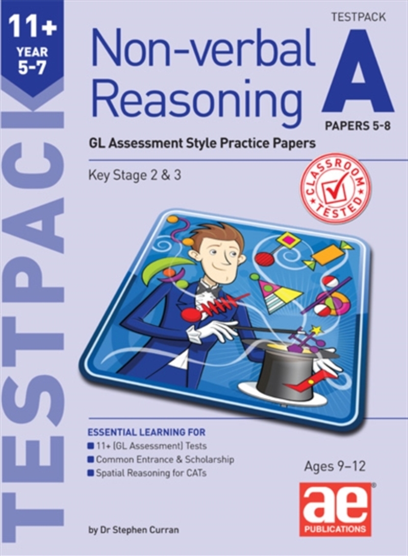 11+ Non Verbal Reasoning Yr 5-7 Testpack/Product Detail/Teaching