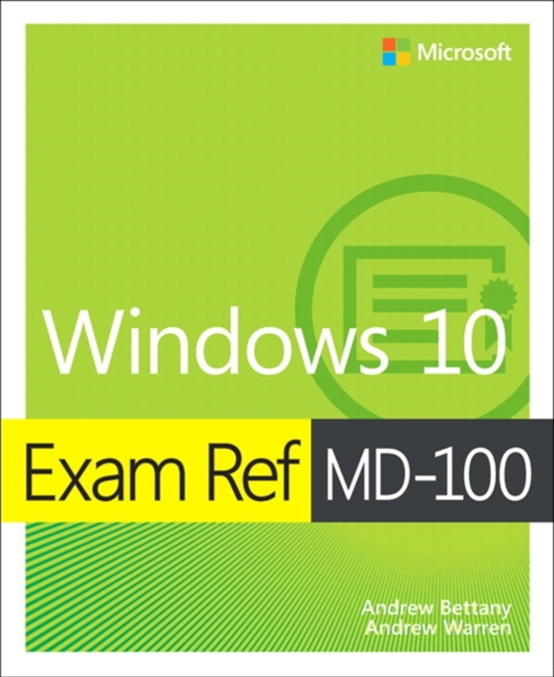 Exam Ref Md100 Windows 10/Product Detail/Technology & Engineering