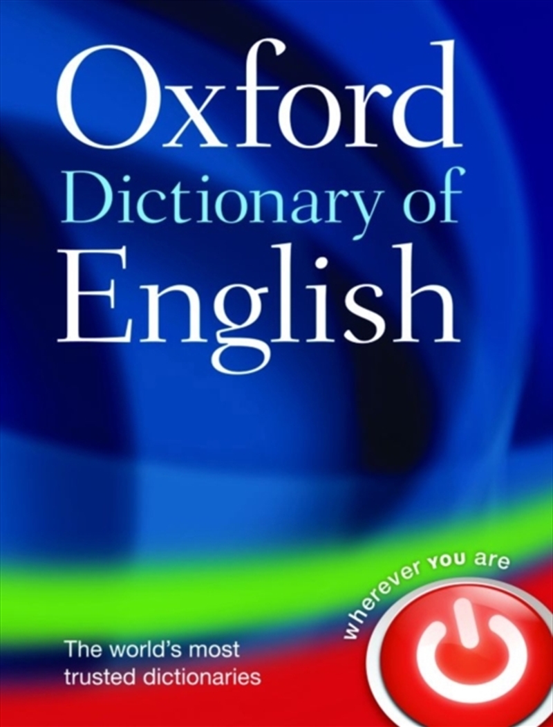 Oxford Dictionary Of English/Product Detail/Reference & Encylopaedias