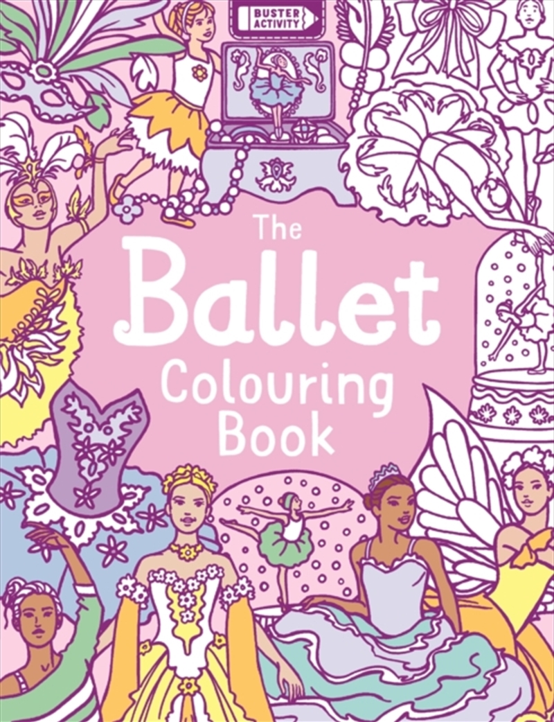 Ballerina Colouring Book/Product Detail/Kids Colouring