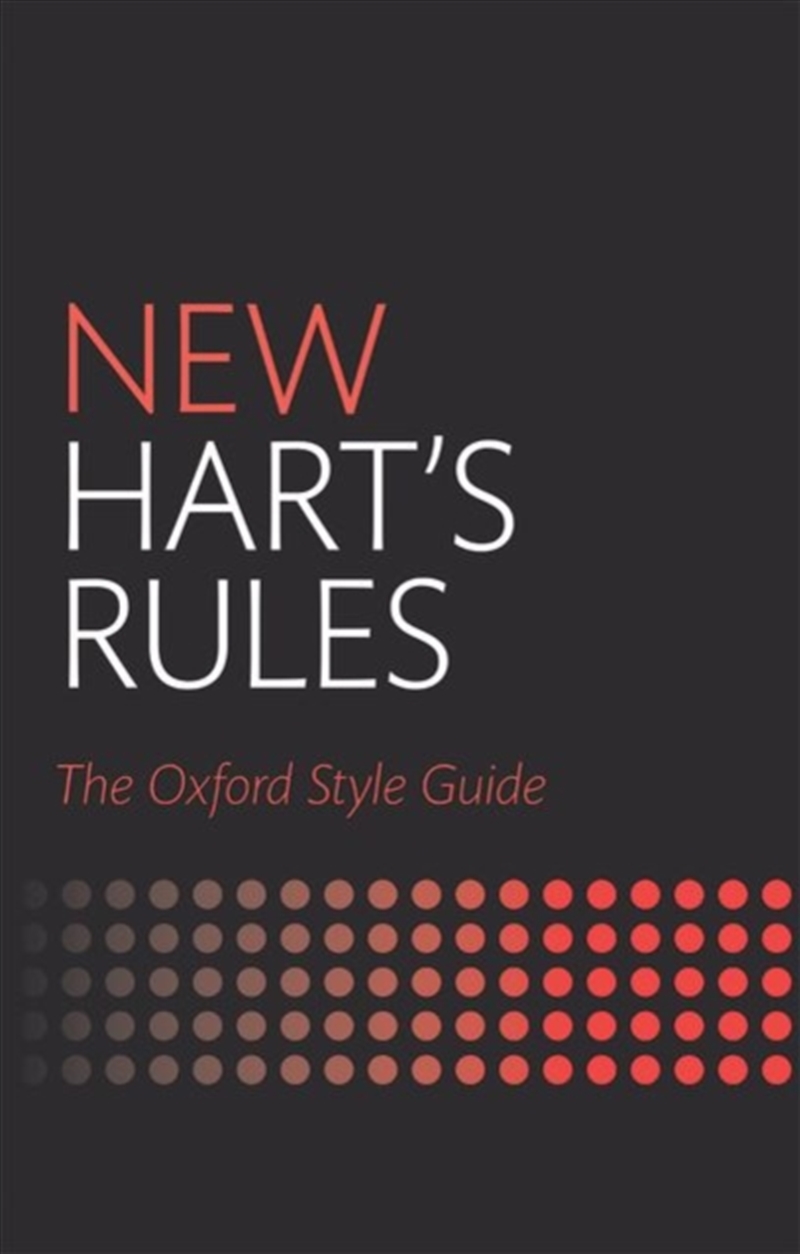 New Harts Rules/Product Detail/Reference & Encylopaedias