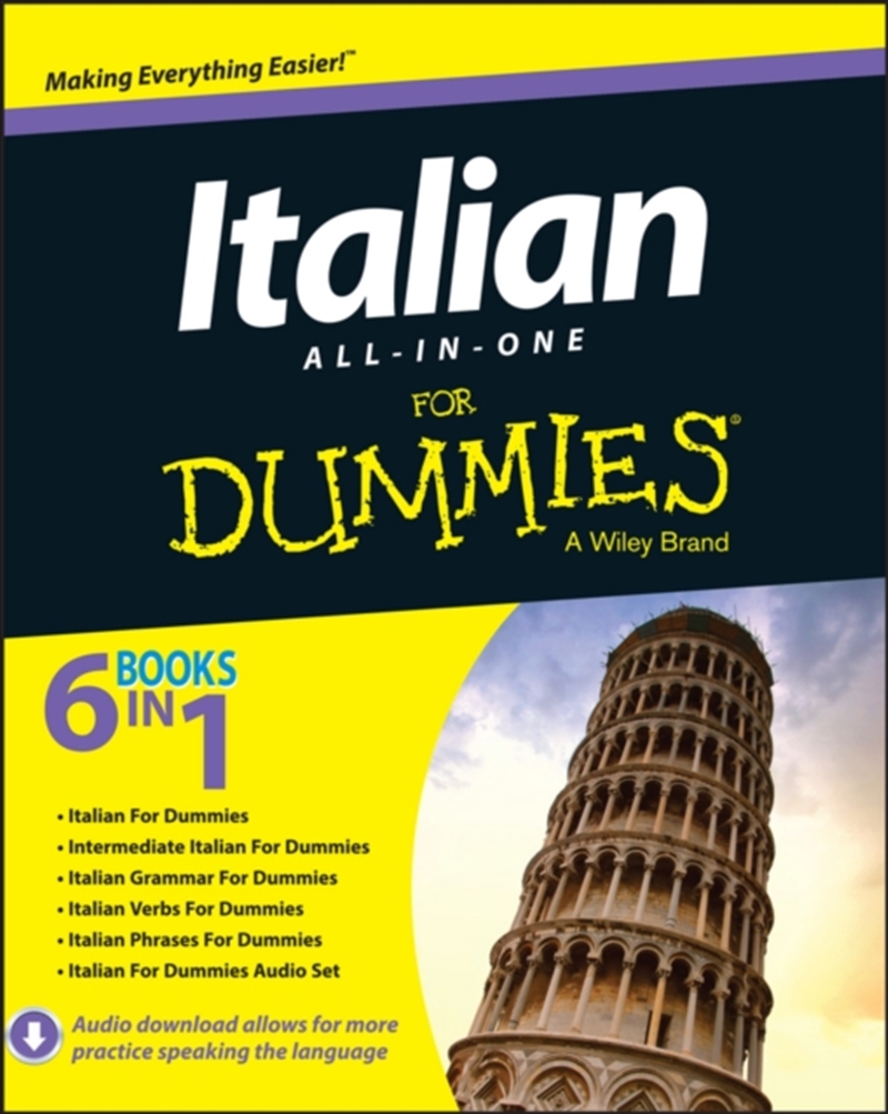 Italian All In One For Dummies Bk & Onln/Product Detail/Language & Linguistics