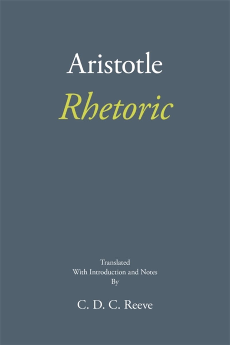 Rhetoric/Product Detail/Language & Linguistics