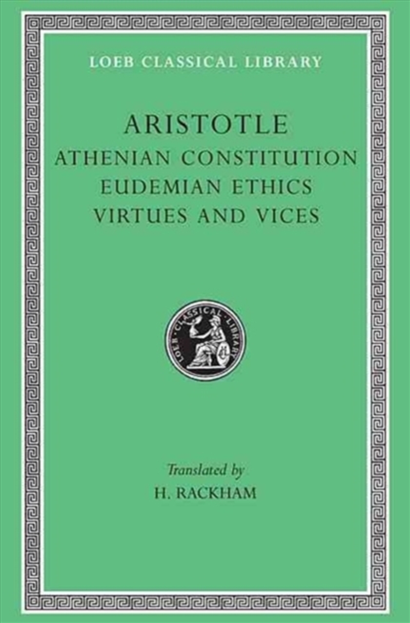 Athenian Constitution Eudemian Ethics Vi/Product Detail/Reading