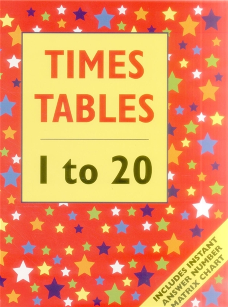 Times Tables 1 To 20/Product Detail/Maths