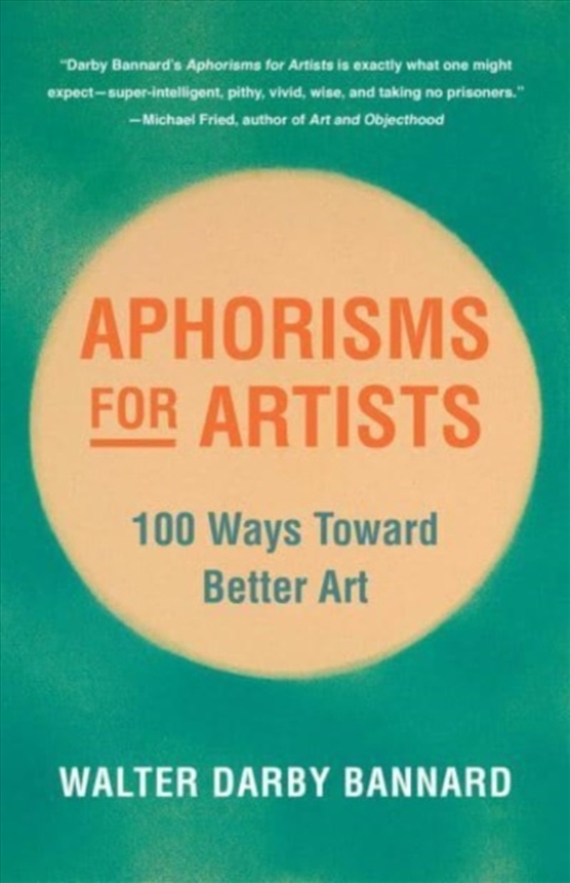 Aphorisms For Artists/Product Detail/Art