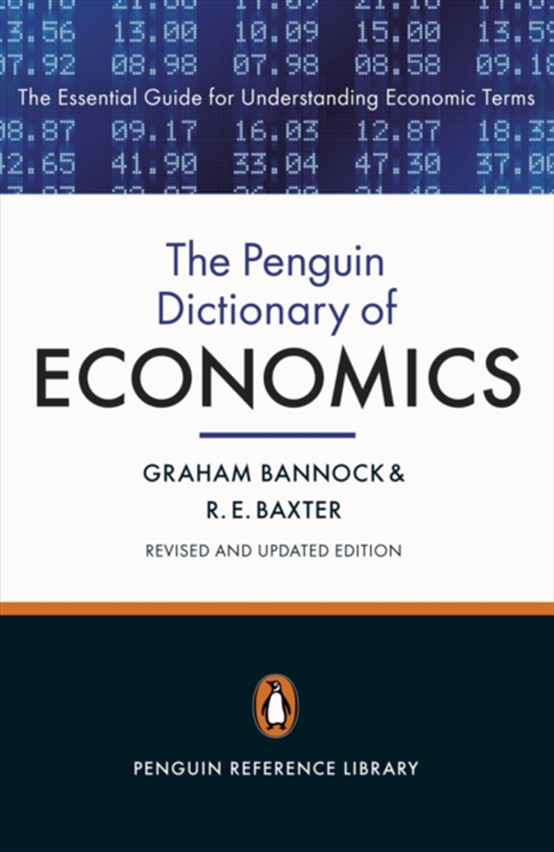 Dictionary Of Economics/Product Detail/Business Leadership & Management