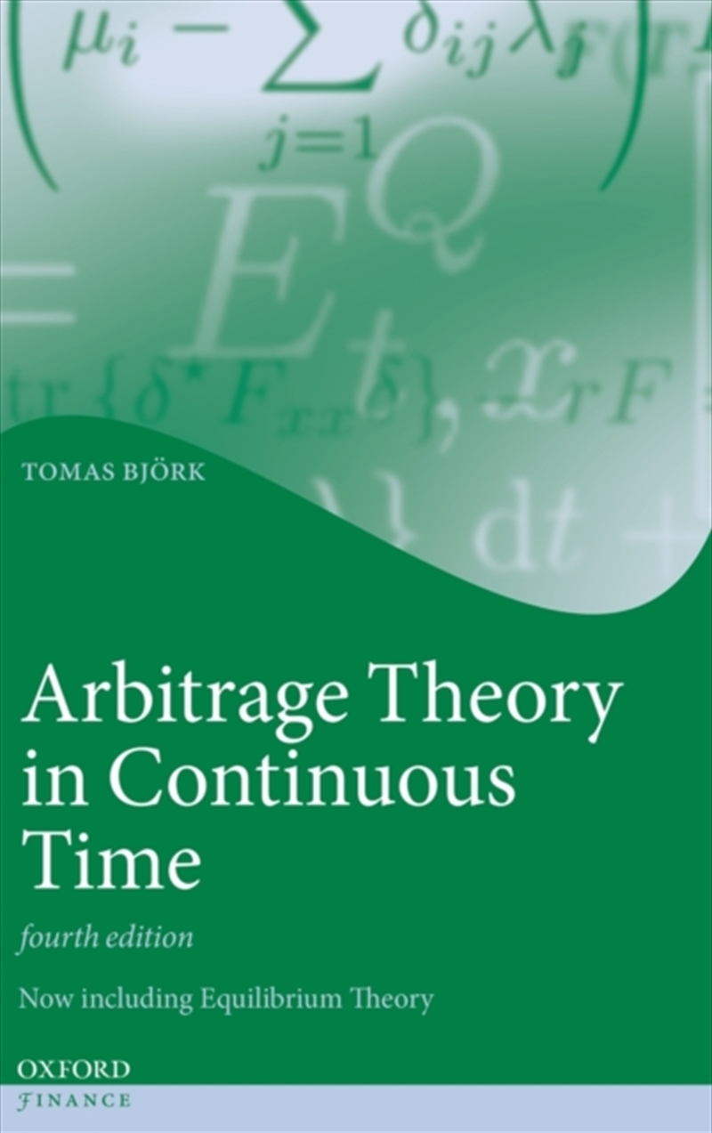 Arbitrage Theory In Continuous Time/Product Detail/Business Leadership & Management