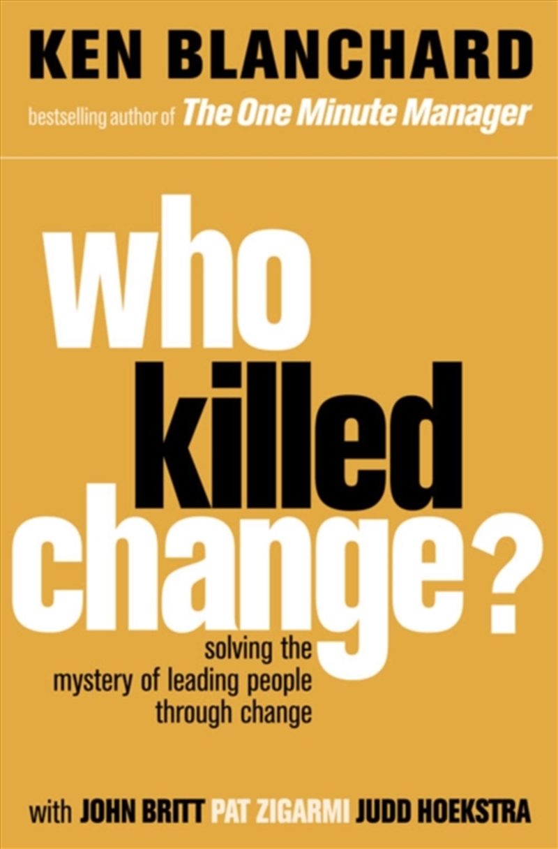Who Killed Change/Product Detail/Business Leadership & Management
