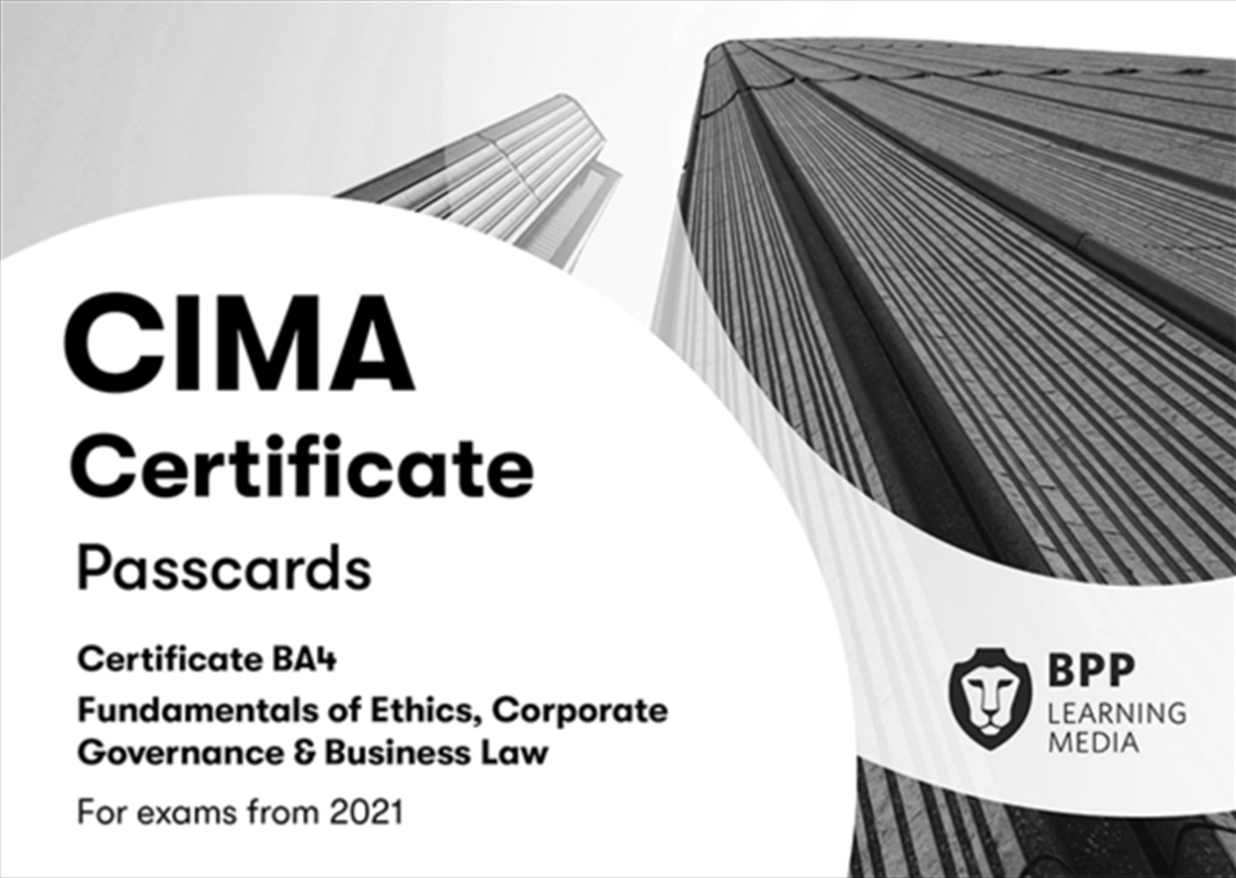 Cima Ba4 Fundamentals Of Ethics Corporat/Product Detail/Reading