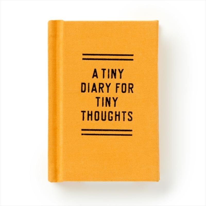 Tiny Diary For Tiny Thoughts/Product Detail/Comedy