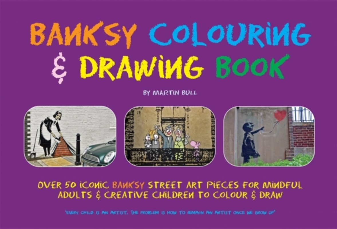 Banksy Colouring & Drawing Book/Product Detail/Crafts & Handiwork