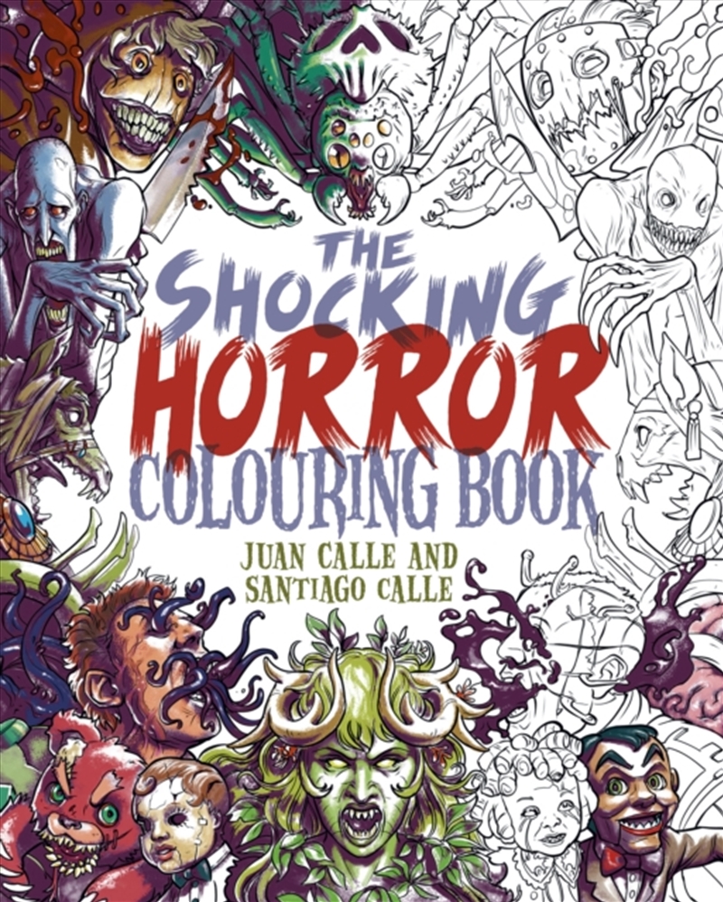 Shocking Horror Colouring Book/Product Detail/Crafts & Handiwork