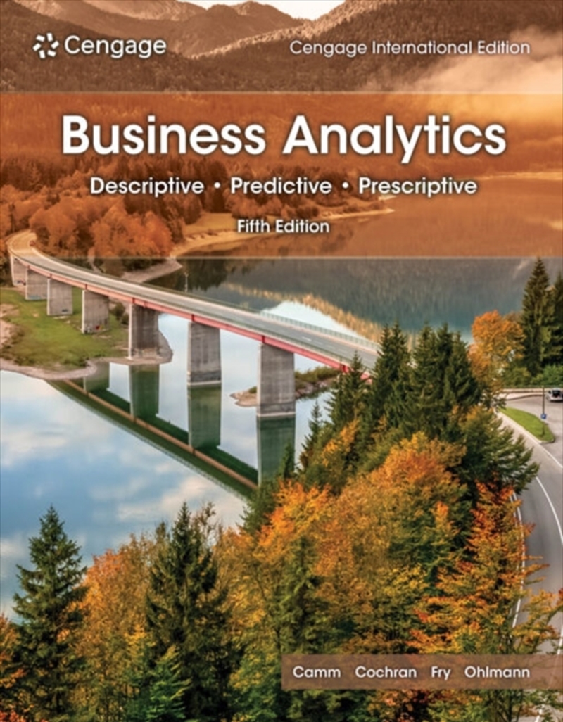 Business Analytics Cengage International/Product Detail/Business Leadership & Management