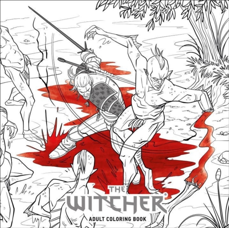 Witcher Adult Colouring Book/Product Detail/Adults Colouring
