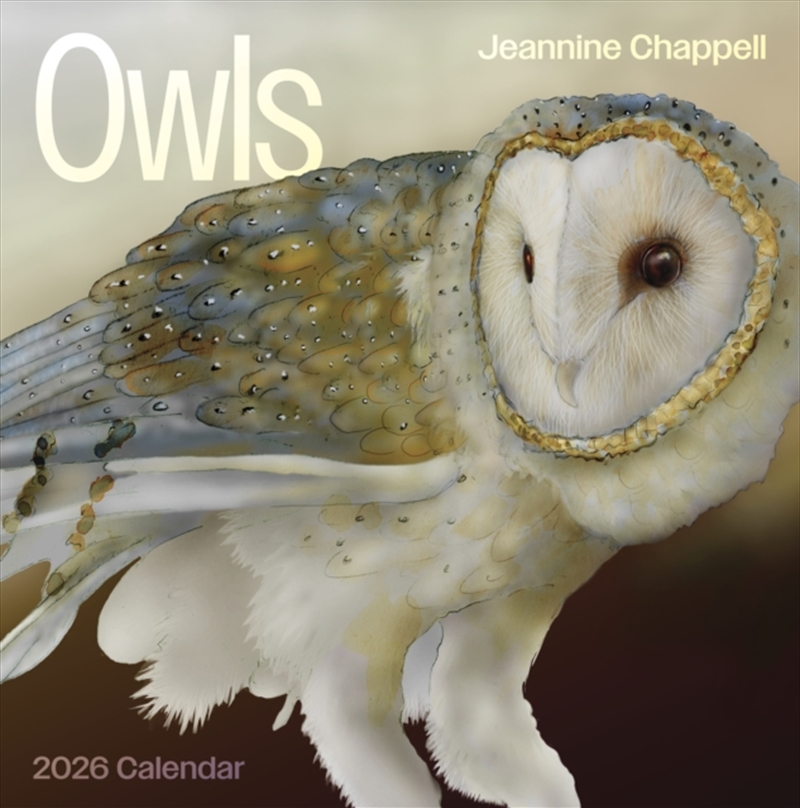Owls Jeannine Chappell 2026 Wall Calenda/Product Detail/Calendars & Diaries