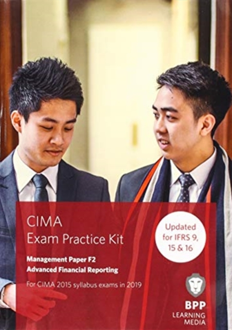 Cima F2 Advanced Financial Reporting/Product Detail/Accounting & Finance
