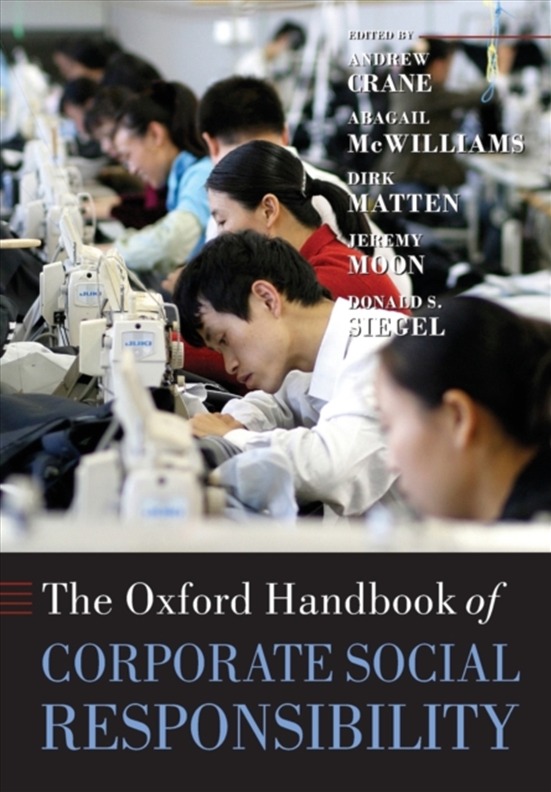 Oxford Handbook Of Corporate Social Resp/Product Detail/Business Leadership & Management