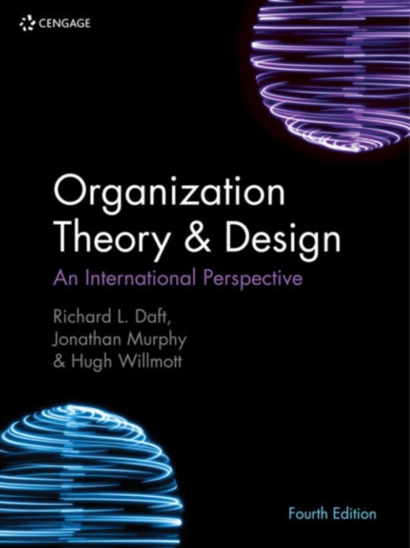 Organization Theory And Design 4E/Product Detail/Business Leadership & Management