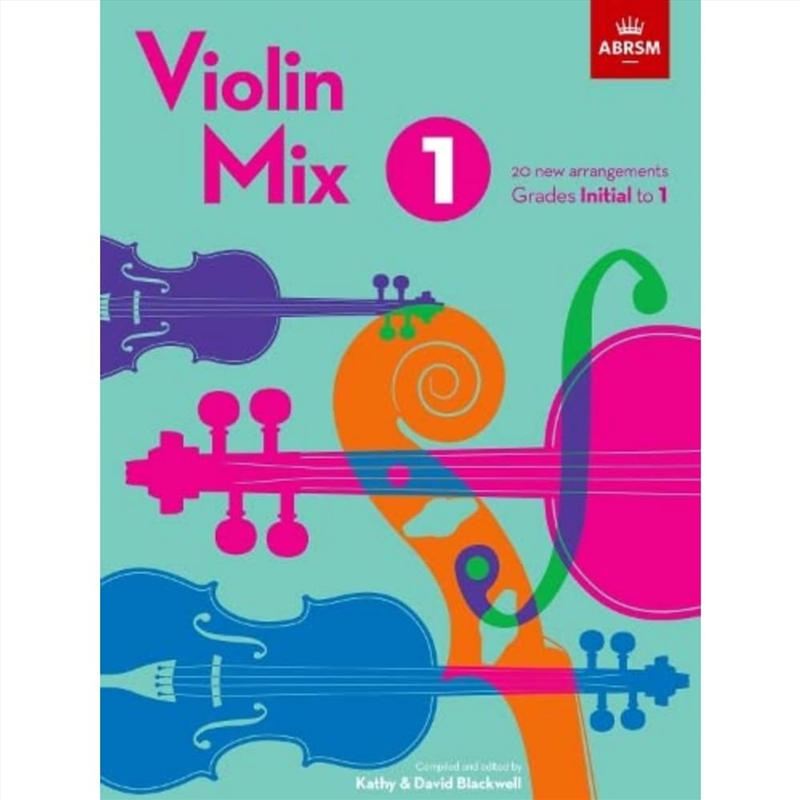 Violin Mix 1 : 20 New Arrangements, Grades Initial To 1/Product Detail/Media