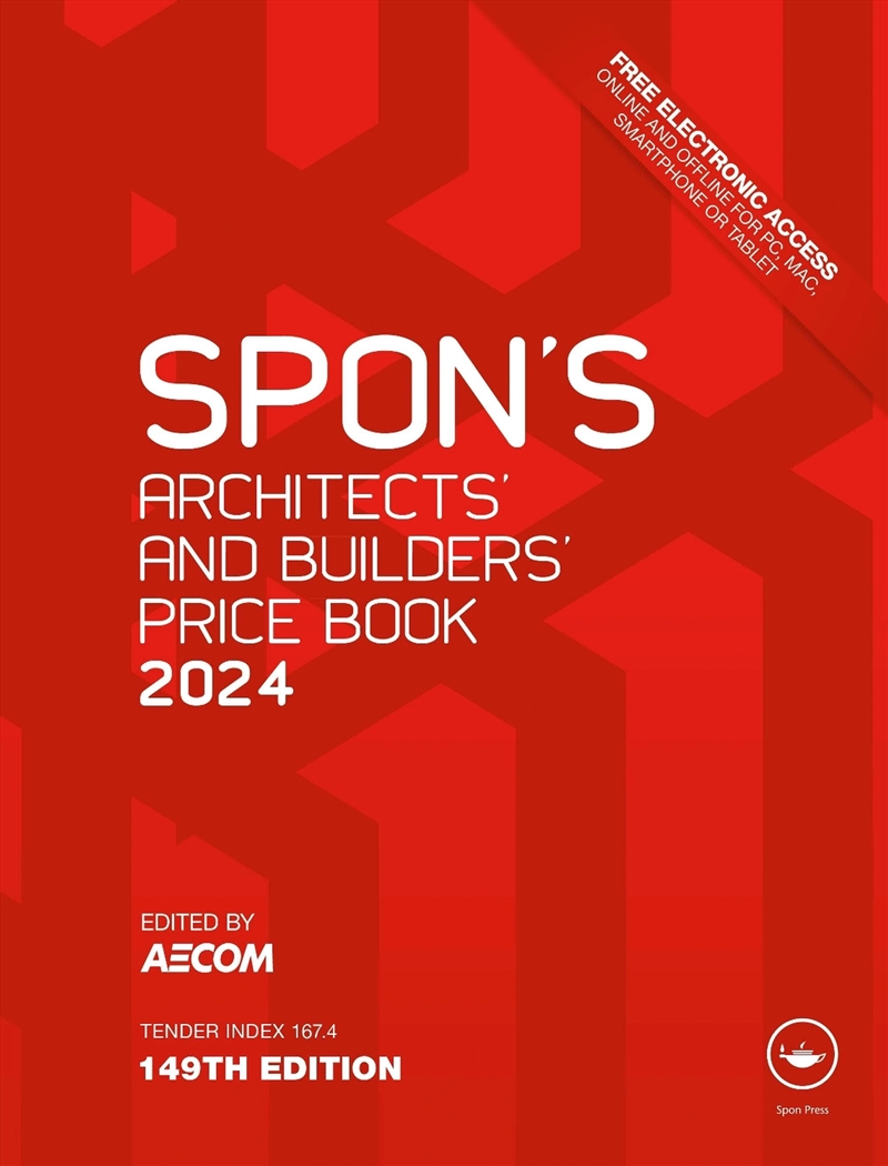 Spon'S Architects' And Builders' Price Book 2024/Product Detail/Science