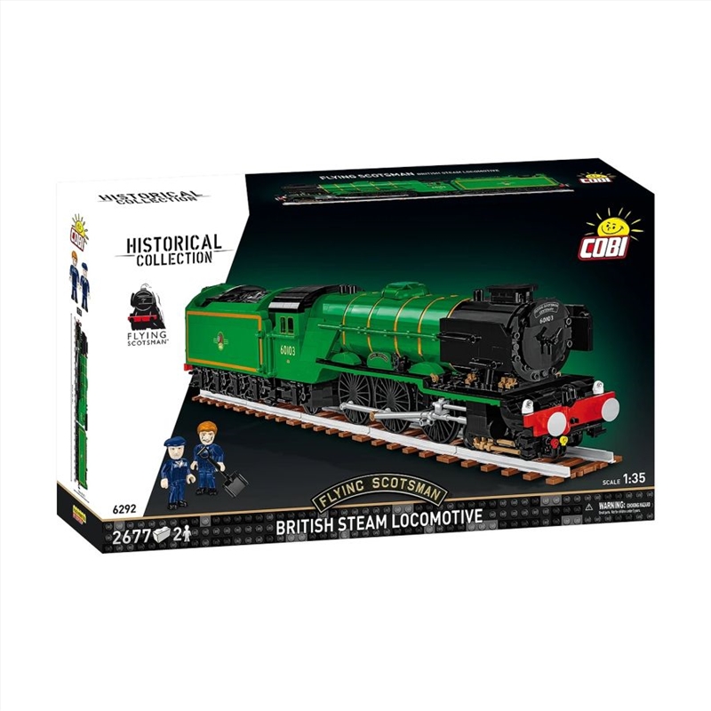 Trains - Flying Scotsman Steam Locomotive Construction Set (2677 Pieces)/Product Detail/Figurines
