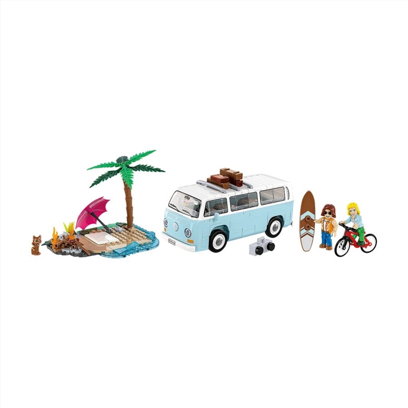 VW - Volkswagen T2a Kombi Construction Set (292 Pieces)/Product Detail/Figurines