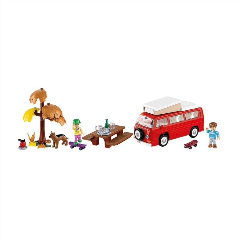 VW - Volkswagen T2a Camper Construction Set (272 Pieces)/Product Detail/Figurines
