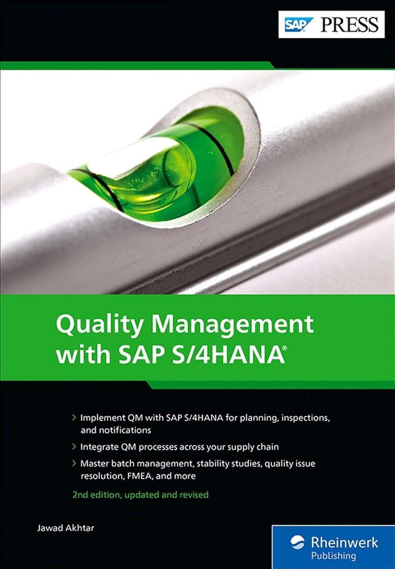 Quality Management With Sap S/4Hana/Product Detail/Business Leadership & Management