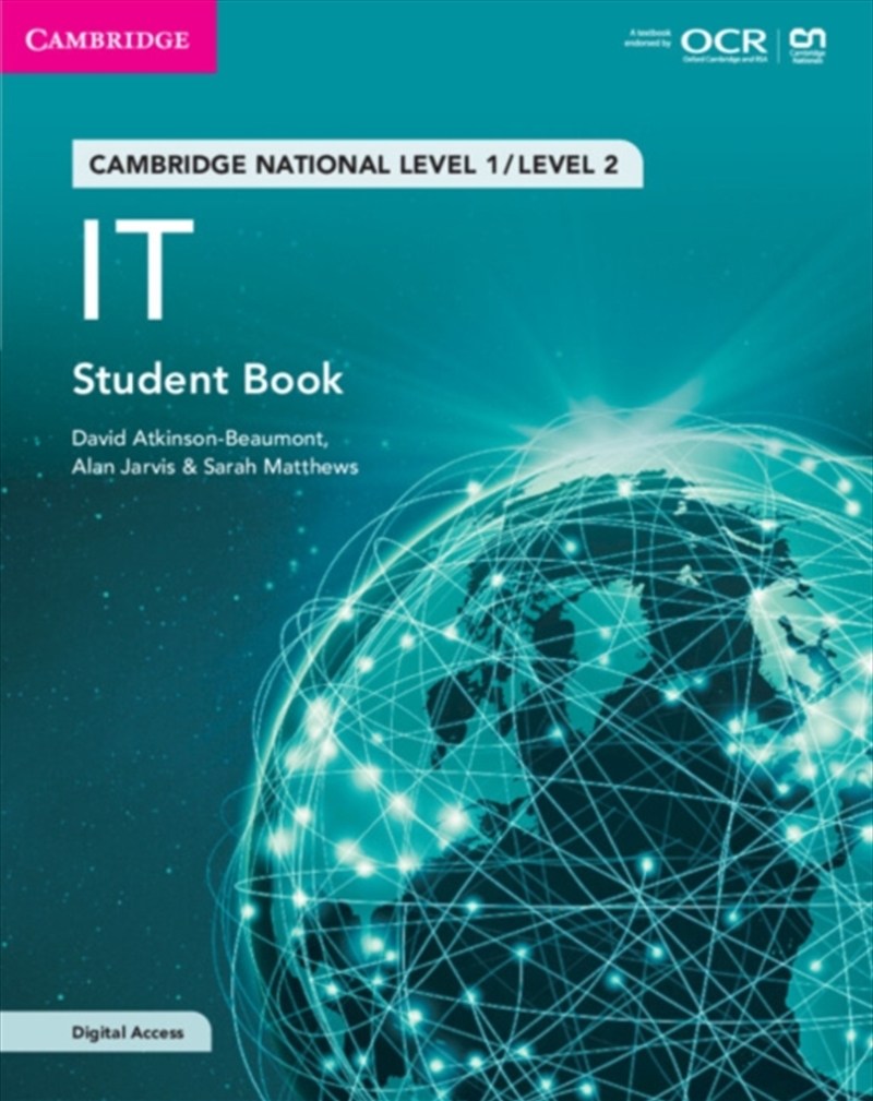 Cambridge National In It Student Book With Digital Access (2 Years) : Level 1/Level 2/Product Detail/English