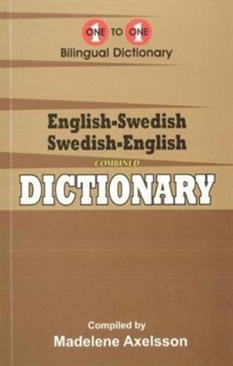English-Swedish & Swedish-English One-To-One Dictionary (Exam-Suitable)/Product Detail/Language & Linguistics