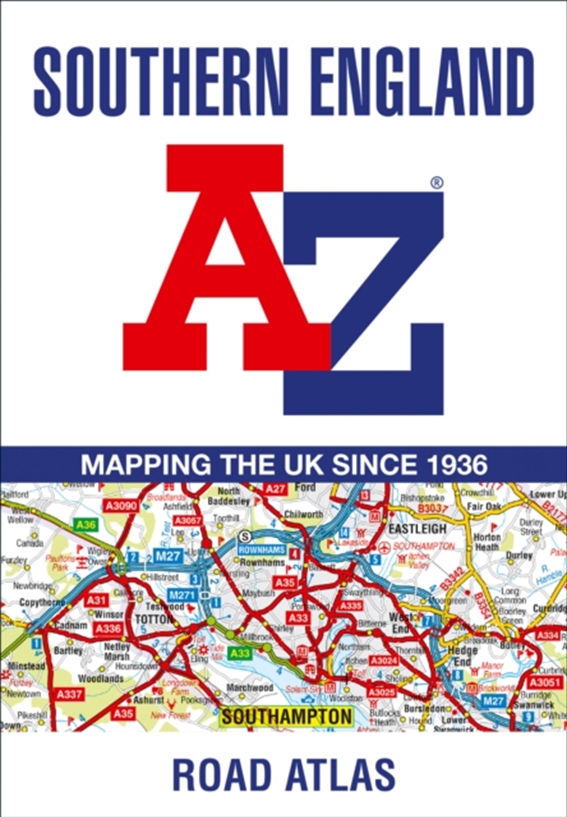 Southern England A-Z Road Atlas/Product Detail/Geography