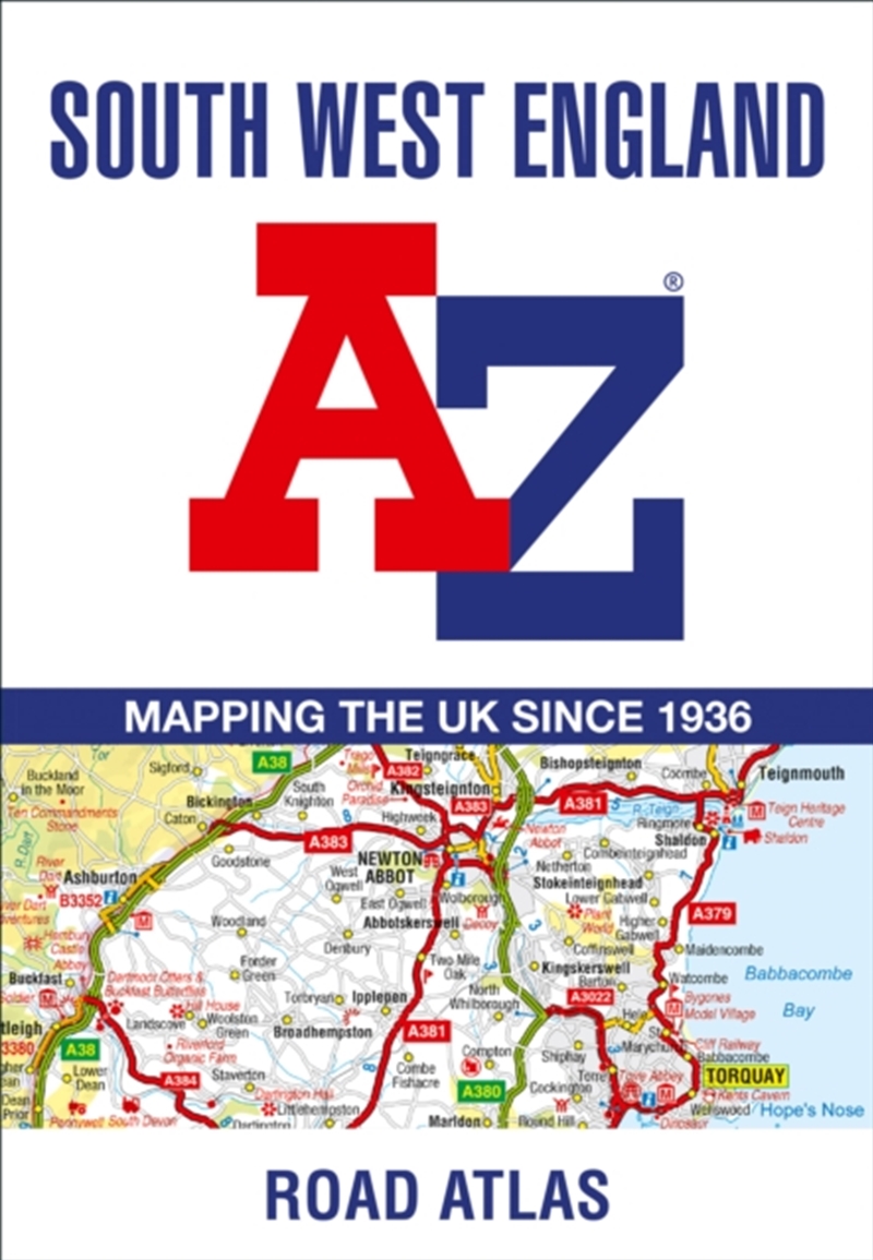 South West England A-Z Road Atlas/Product Detail/Geography