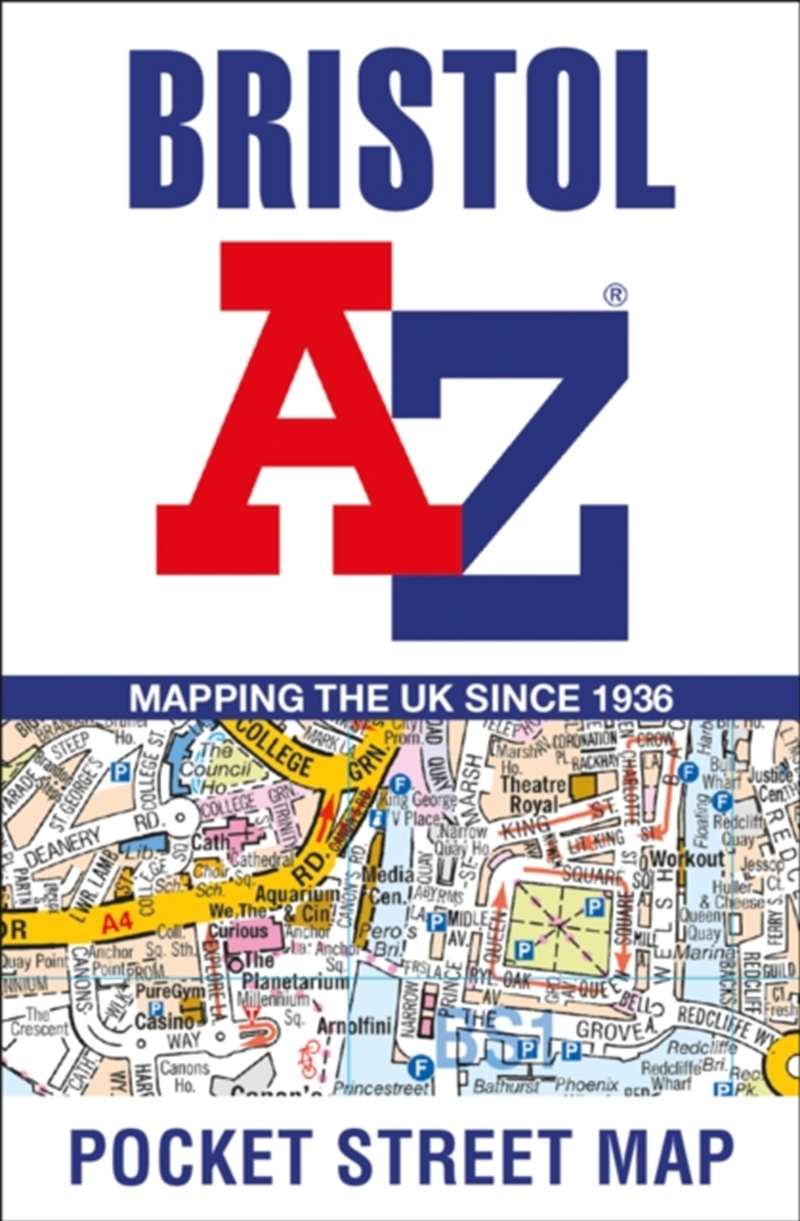 Bristol A-Z Pocket Street Map/Product Detail/Geography