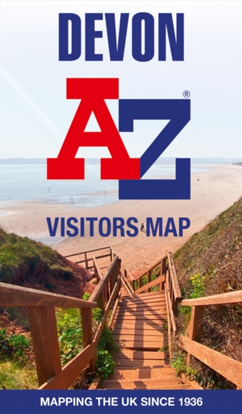 Devon A-Z Visitors Map/Product Detail/Geography