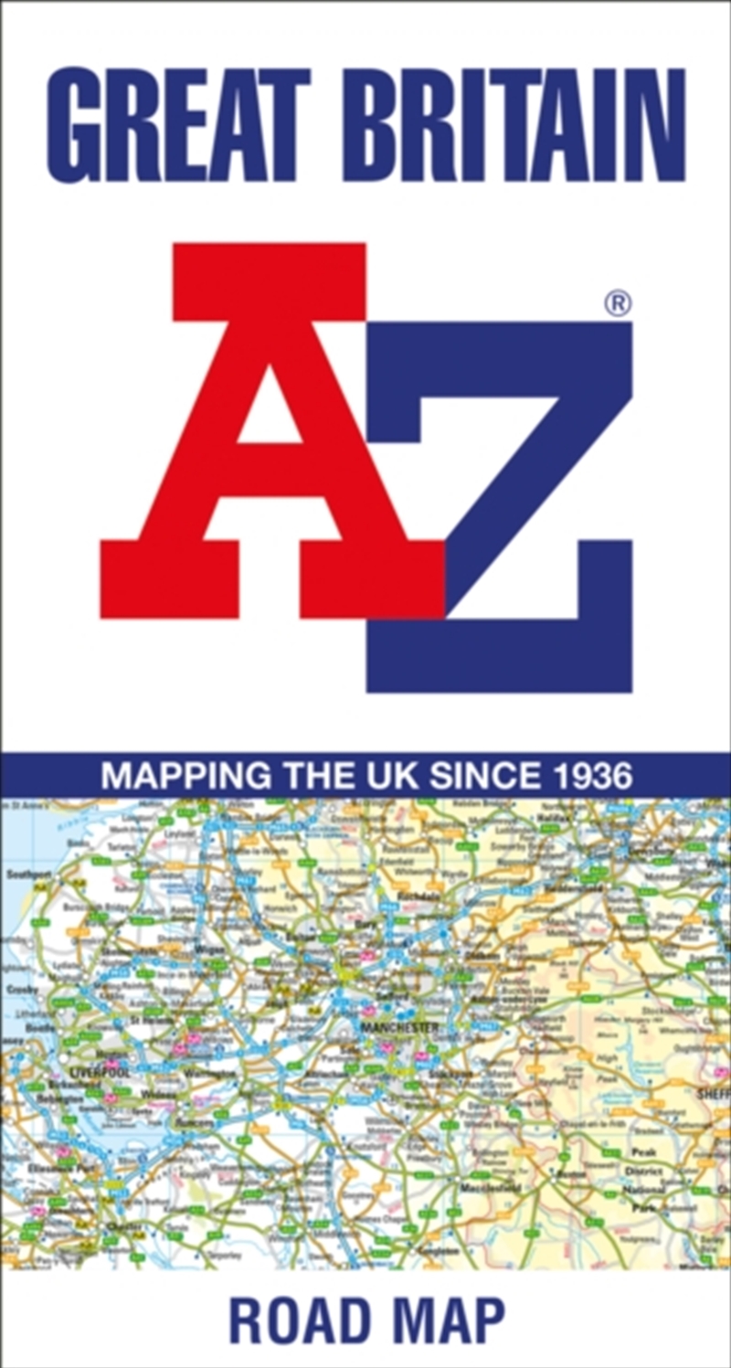 Great Britain A-Z Road Map/Product Detail/Geography