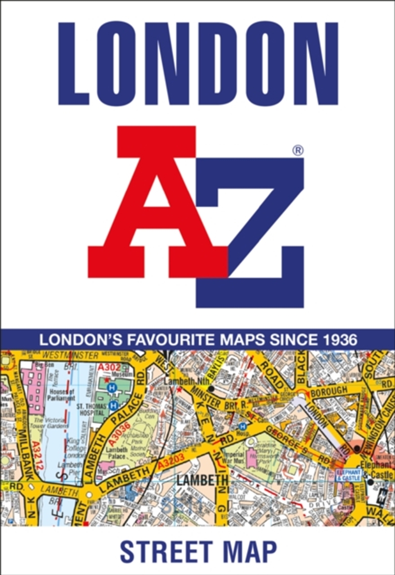 London A-Z Map/Product Detail/Geography