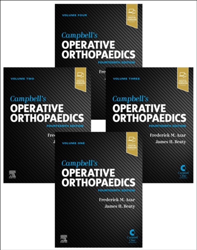 Campbell's Operative Orthopaedics, 4-Volume Set/Product Detail/Healthcare
