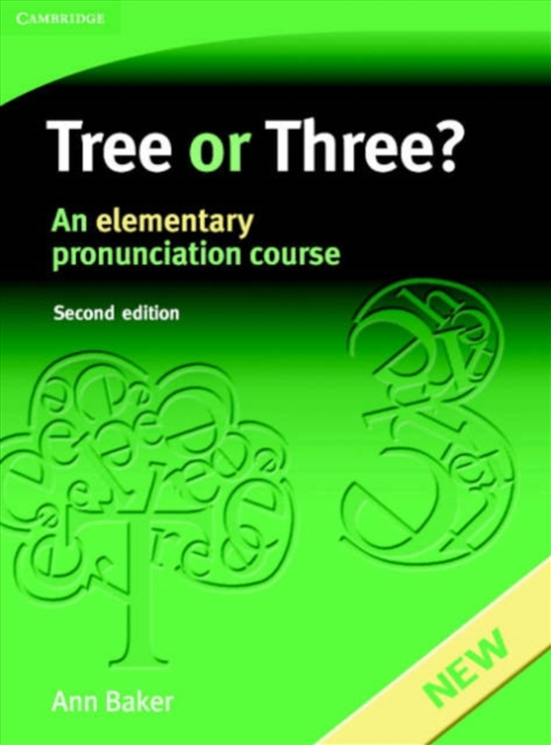 Tree Or Three? : An Elementary Pronunciation Course/Product Detail/English