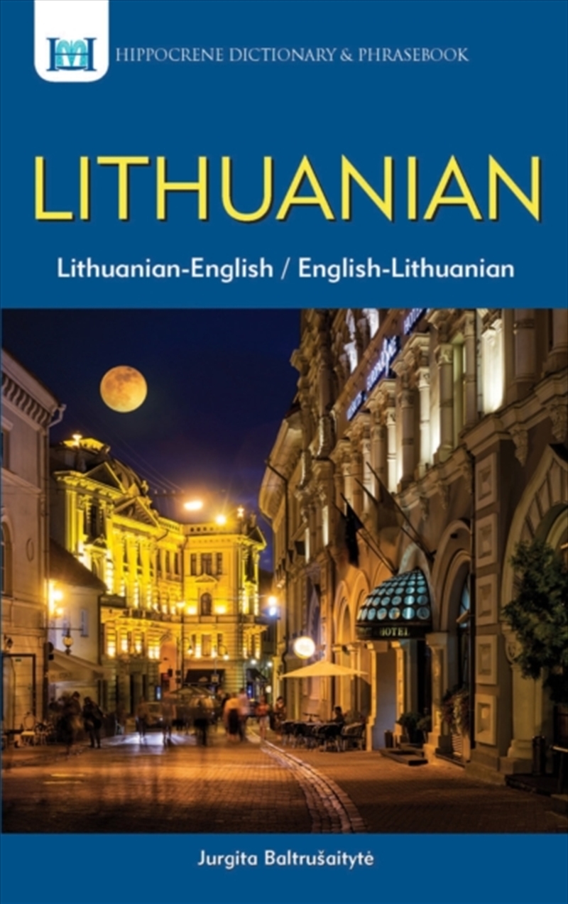 Lithuanian-English/English-Lithuanian Dictionary & Phrasebook/Product Detail/Language & Linguistics