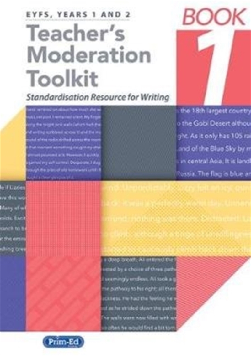 Teacher's Moderation Toolkit : Standardisation Resource For Teachers Book 1/Product Detail/Teaching