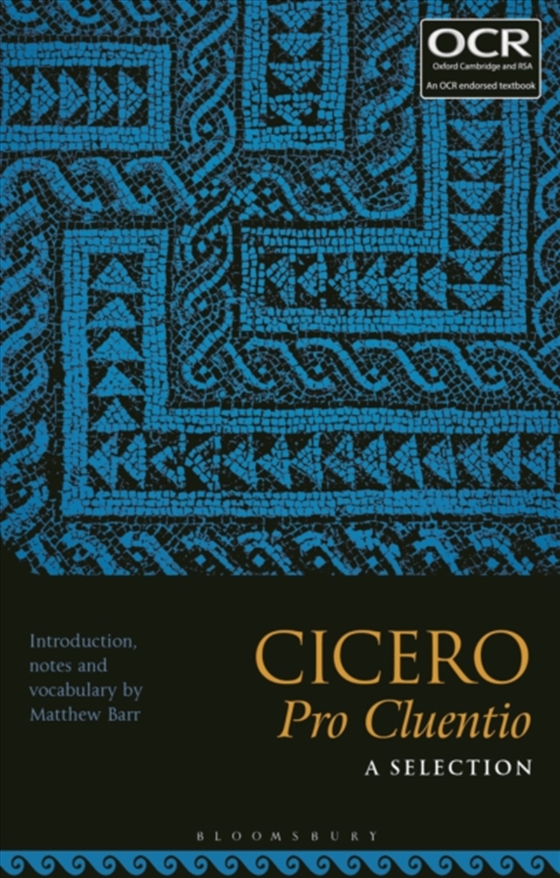 Cicero, Pro Cluentio: A Selection/Product Detail/Literature & Poetry