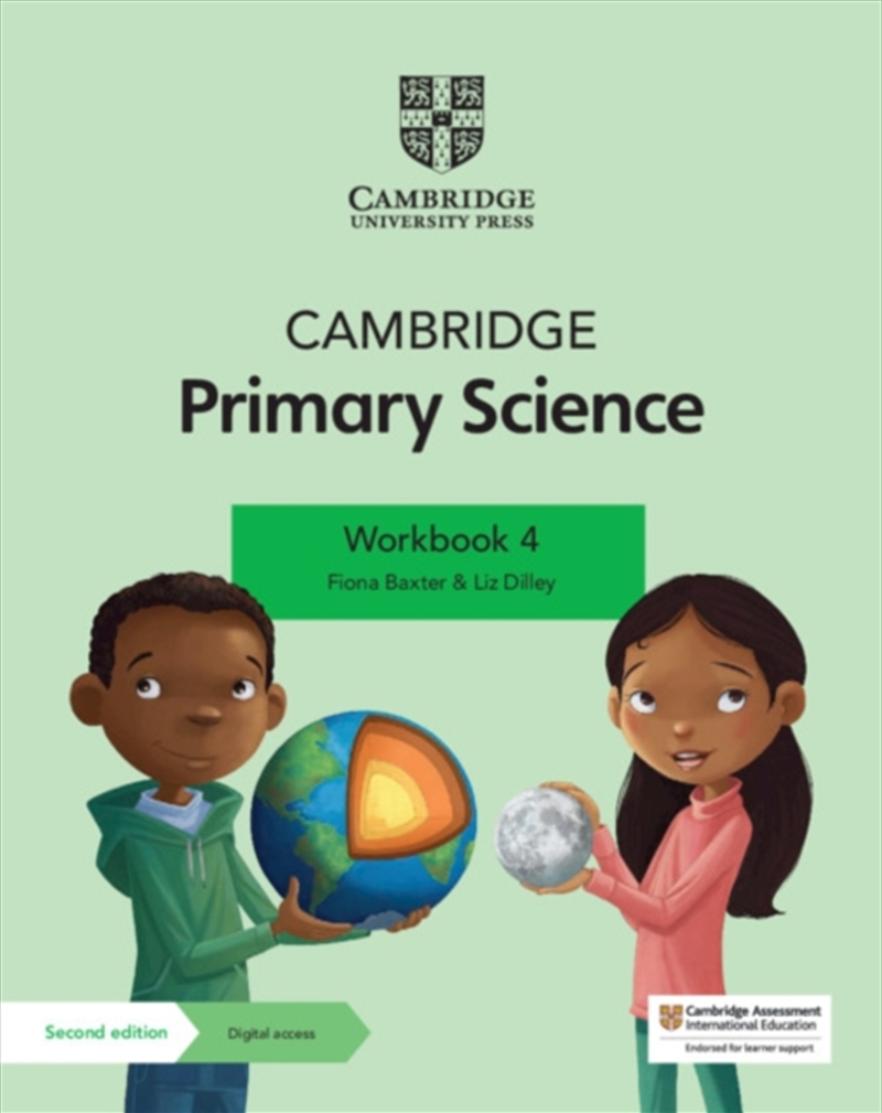 Cambridge Primary Science Workbook 4 With Digital Access (1 Year)/Product Detail/English