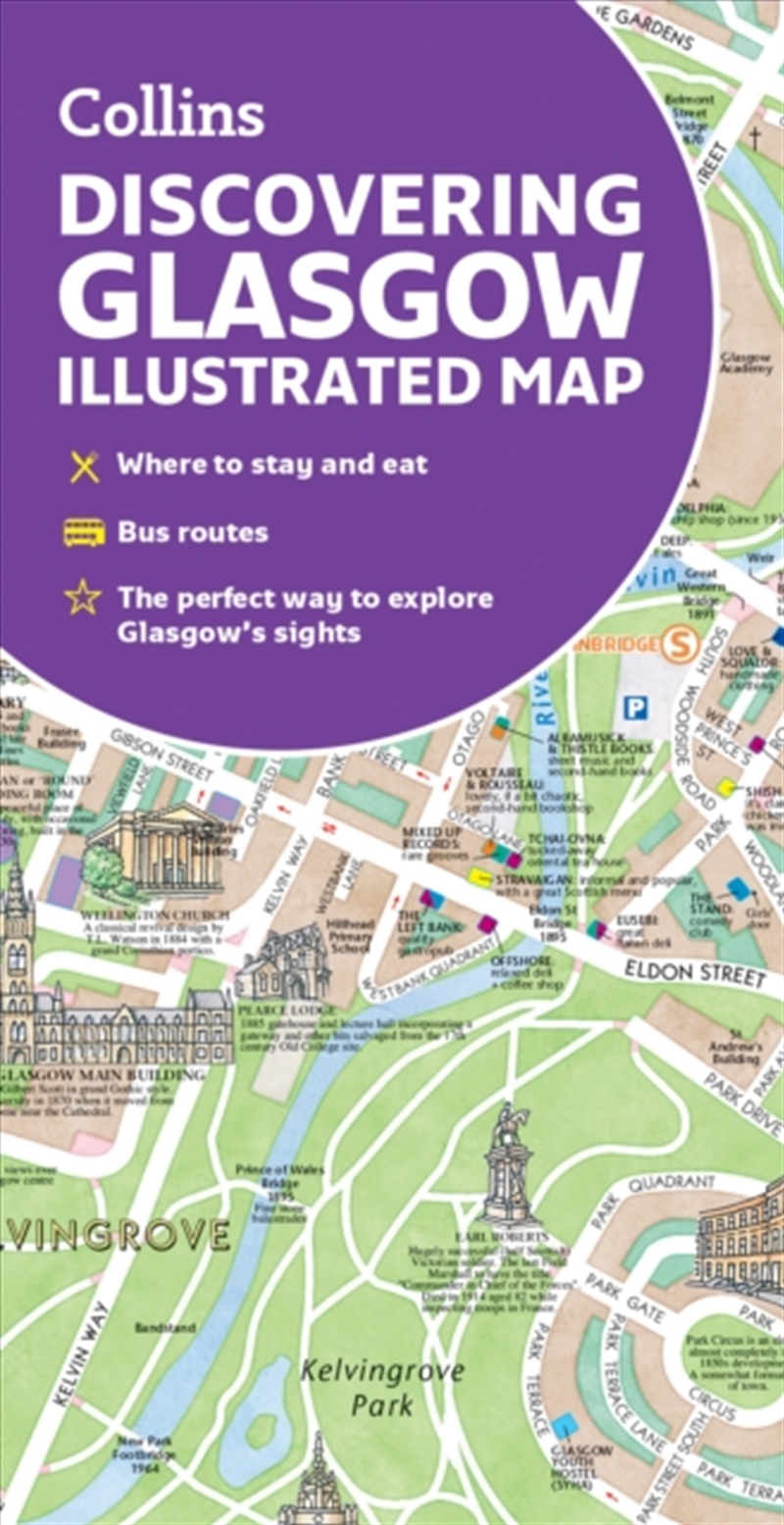 Discovering Glasgow Illustrated Map : Ideal For Exploring/Product Detail/Geography