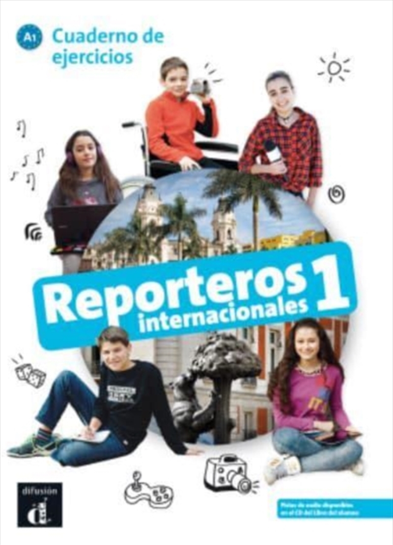 Reporteros Internacionales 1 - Cuaderno De Ejercicios + Audio Download. A1/Product Detail/Language & Linguistics